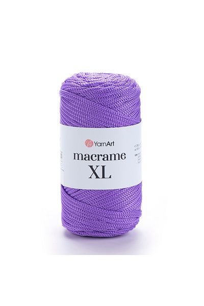Yarnart Macrame Xl - Μακραμέ Χειροποίητο Νήμα Πλεξίματος Λιλά-135