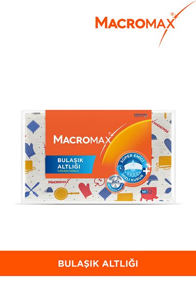 MACROMAX Silver Ion Dish Drying Mat, Super Absorbent, Quick Drying, Odor-Free Kitchen Mat
