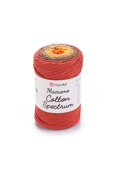Yarnart Macrame Cotton Spectrum - Μακραμέ Χειροποίητο Νήμα Πλεξίματος Ebruli-1303