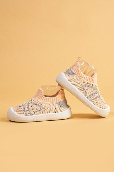 Mumenim Docol Girl's Baby Flexible, Comfortable Orthopedic Sole Pink Daily First Step Shoes and Children's Sneaker