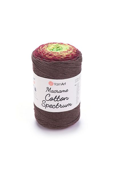Yarnart Macrame Cotton Spectrum - Μακραμέ Χειροποίητο Νήμα Πλεξίματος Ebruli-1305