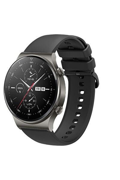 KRETON Huawei Watch Gt2 Pro Uyumlu Kordon Yumuşak Dokulu Soft Renk Tokalı Sil...