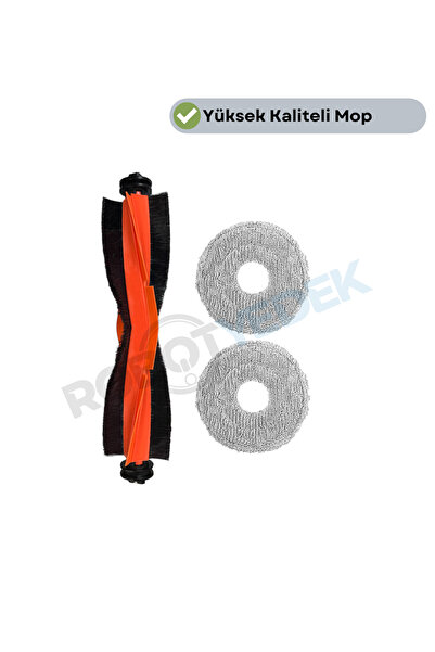 robotyedek Xiaomi S10+ (nu S10T) - Set de 3 piese compatibile pentru perie pr...