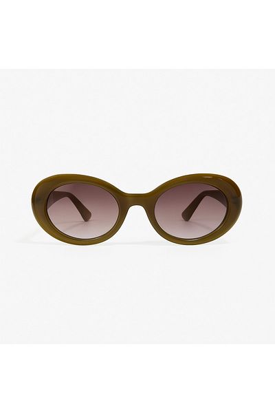 Toz Vintage Khaki Green Pivona Vintage & Retro Sunglasses