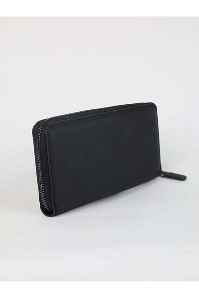 Meskanto Mega Genuine Leather Large Zipper Wallet