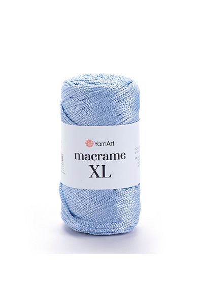 Yarnart Macrame Xl - Μακραμέ Χειροποίητο Νήμα Πλεκτομηχανής Baby Blue-133