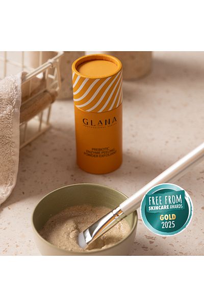 Glana Cosmetics Peeling Powder with Prebiotic Enzyme - Exfoliant for Women