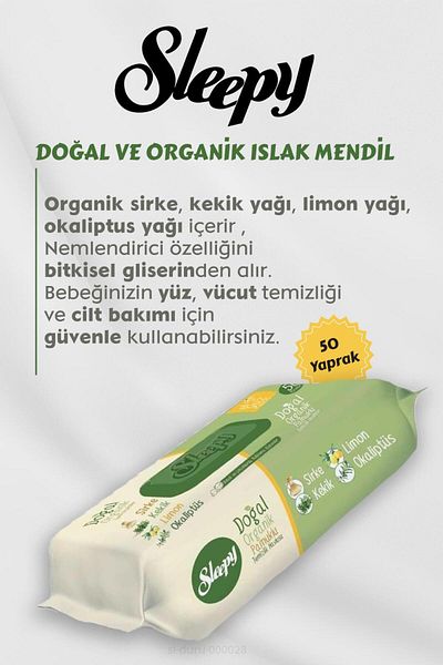 Sleepy Organic Wet Wipes Buy 7 Pay 6 and Get Rosie Gift