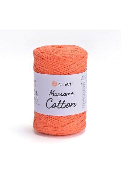 Yarnart Βαμβακερή τσάντα Macrame - Πλεκτό σχοινί και δρομέας