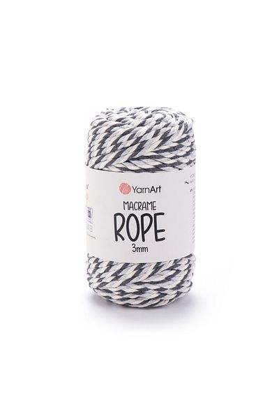 Yarnart 3mm Macrame Rope - Macrame Hand Knitting Lanyard Marbled-822