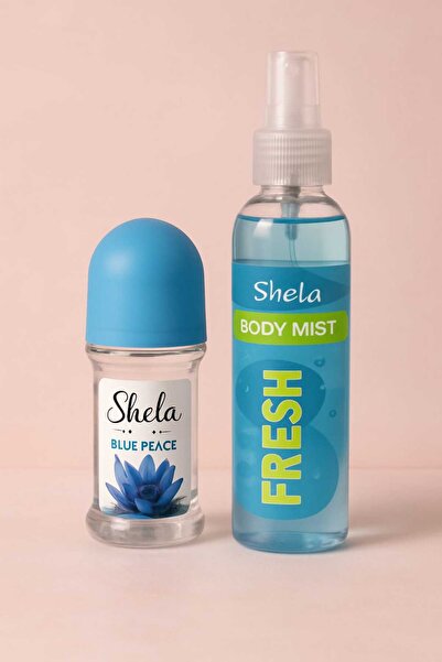 SHELA Fresh Vücut Spreyi Ve Roll-On 2'li Set