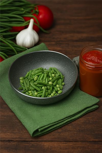 Doğuş Mutfak 24 cm Single Handle Granite Plated Pan