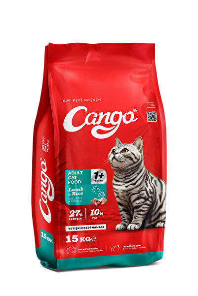 Cango Yetişkin Kedi Maması Kuzu Etli Ve Pirinçli 15kg