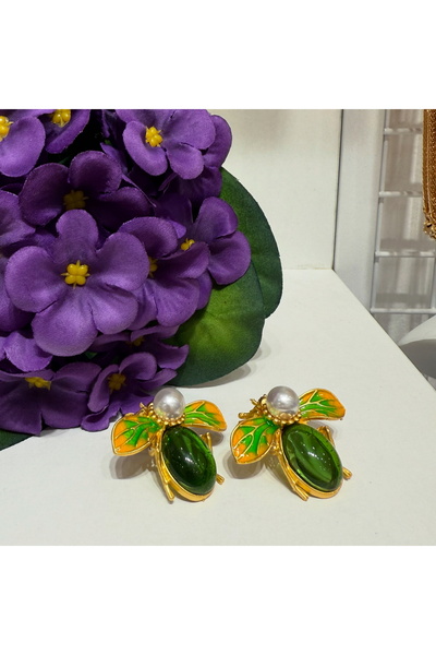 My violet accesorize İNCİLİ YEŞİL ARI