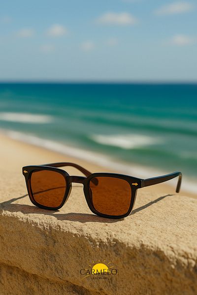 Carmelo Eyewear C01Ge013 Brown Men's Sunglasses