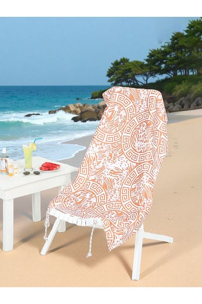 AİRYCOT Beach Towel Tiger Gold Ph004