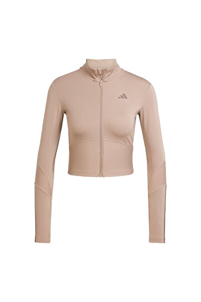 adidas Hyperglam Rib Zip Thru Cover Up