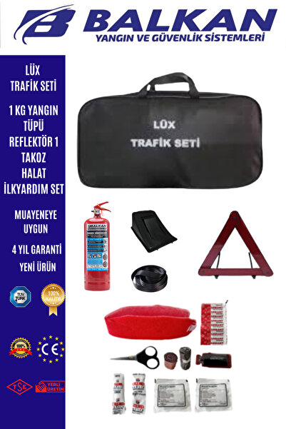 Balkan Ticaret Premium Trafik Seti Muayene Onaylı Yüksek Kalite 1 Reflektör