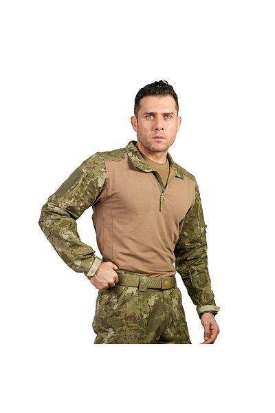 Wolftrap Tactical Μπλουζάκι μάχης Sungur Military Camouflage Operation, Tactical Operation T-shirt με 4 τσέπες