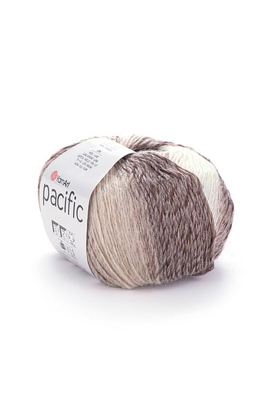 Yarnart PACIFIC - ΜΠΡΟΝΤΙ ΧΕΙΡΟΠΟΙΗΤΟ ΠΛΕΚΤΟ ΣΚΟΡΔΟ EBRULI-312