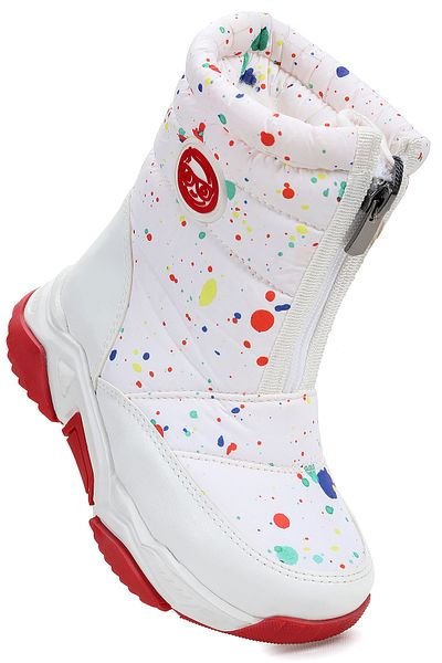 Kiko Kids Mars Girls' Snow Boots με φερμουάρ