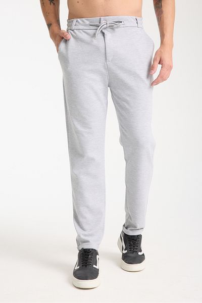 KAPHONE Men's Trousers - Jogger Style with Elastic Waist and Folded Legs