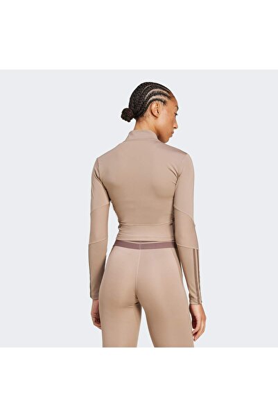 adidas Hyperglam Rib Zip Thru Cover Up