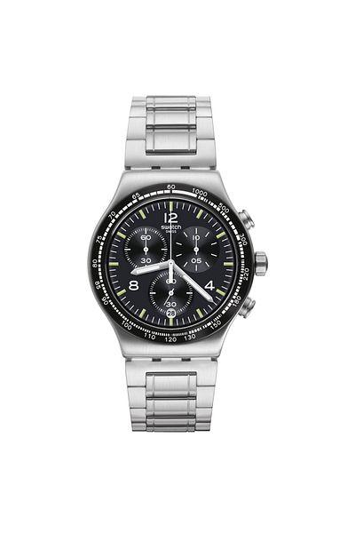 Swatch Night Flight Again Yvs444gc Men's Wristwatch