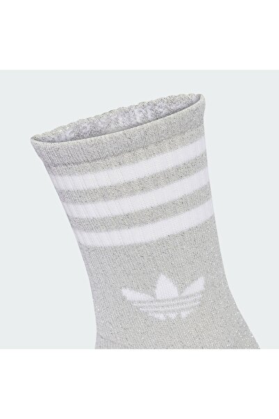 adidas 3-Stripes Glitter Crew Socks 2 Pairs