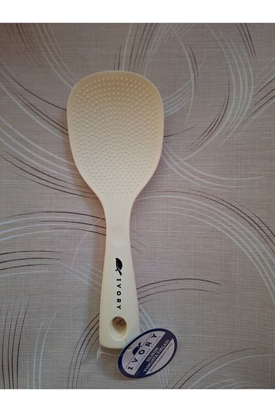 EMPA A V M Pack of 2 Ivory Fireproof Non-Stick Self-Standing 21 cm Rice Spoons
