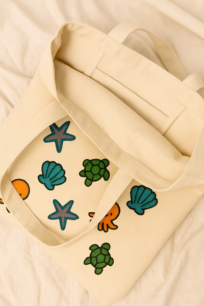 Rell Home Bohemian Style Handmade Embroidered Bag |   Punch Bag |   Beach Bag