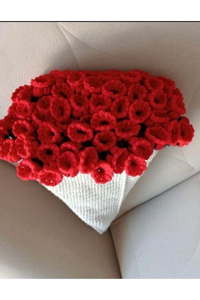 ZAHandmade Tulip Shawl Bouquet (70cm)