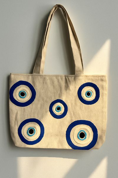 Rell Home Bohemian Style Handmade Embroidered Bag |   Punch Bag |   Beach Bag