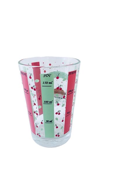 LAV Solid and Liquid 6 Scale Measuring Cup Red&Green// 205 Cc