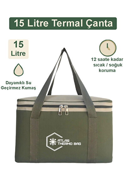 Wallery Bags 15 Litre Isı Yalıtımlı Piknik Kamp Termos Sıcak Soğuk Termal Çanta