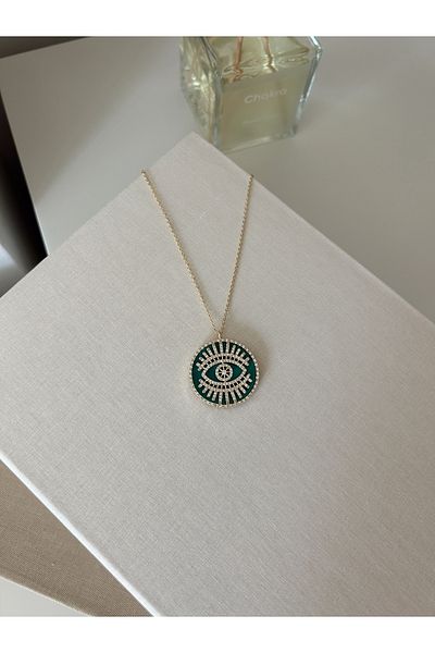 Asteria Jewelry Elegant Luck Eye Necklace