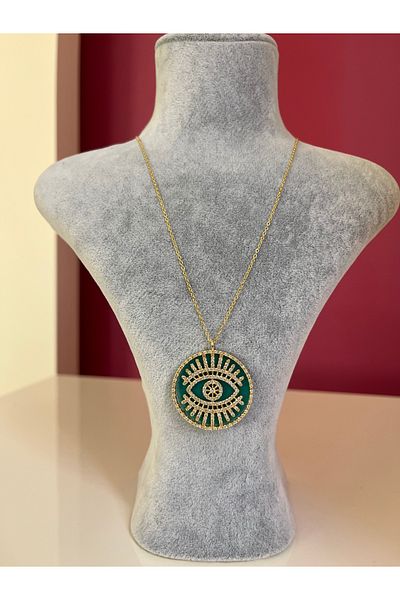 Asteria Jewelry Elegant Luck Eye Necklace