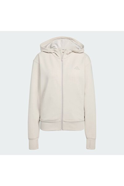 adidas Σχεδιασμένο μπλουζάκι με κουκούλα με φερμουάρ για προπόνηση