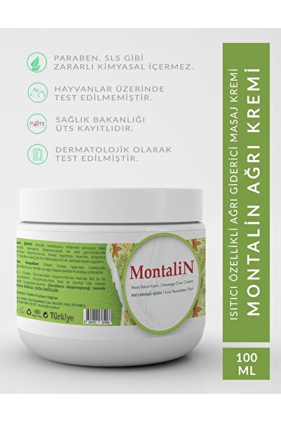 doğal efendi şifalı bitkiler-baharat-kuruyemiş Montalin Krem 100 ml
