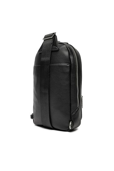 Guess Men's Mestre Rounded Crossbody Bag - Black