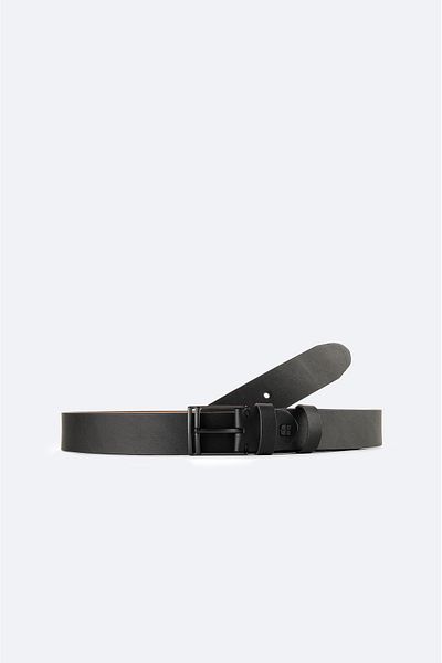 Avva Men's Black Belt A42Y9313