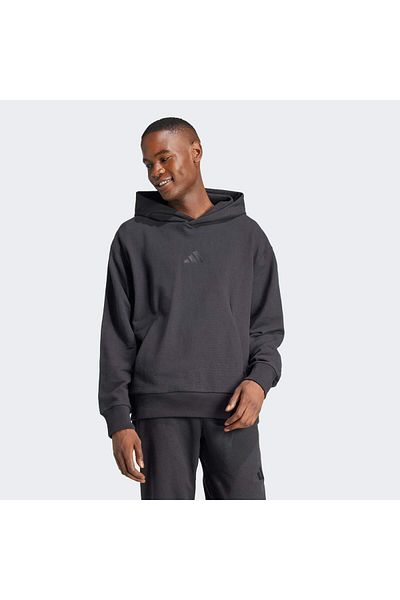 adidas adidas JJ3640-E Ανδρικό μαύρο φούτερ - M A Szn L Hd