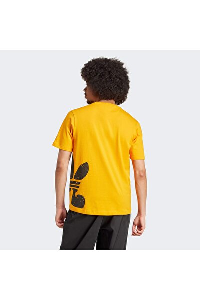 adidas Men's Casual T-Shirt - Ts Street 2, Ix6749 Yellow