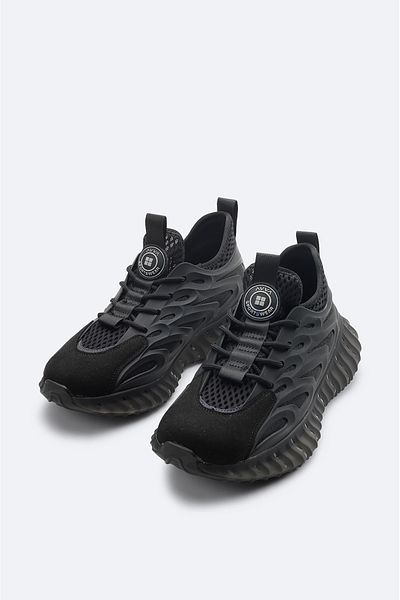Avva Ανδρικά παπούτσια sneaker με μαύρη εύκαμπτη σόλα A41y8023