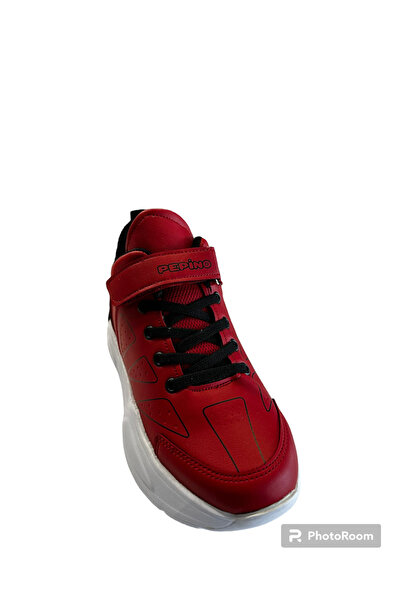 pepino Boy's Red Sneakers - Fk23-1522 Filet