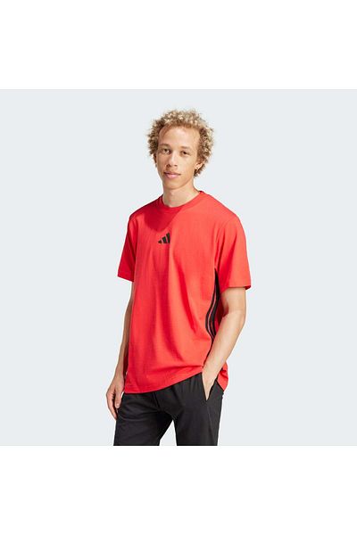 adidas Essentials 3-Stripes Single Jersey T-Shirt