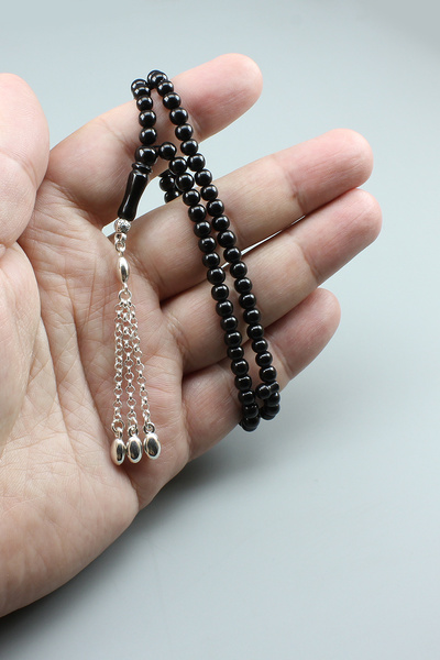 isfahantakı Şahane oltu minik boy avuç içi 99 luk namaz dua tesbihi