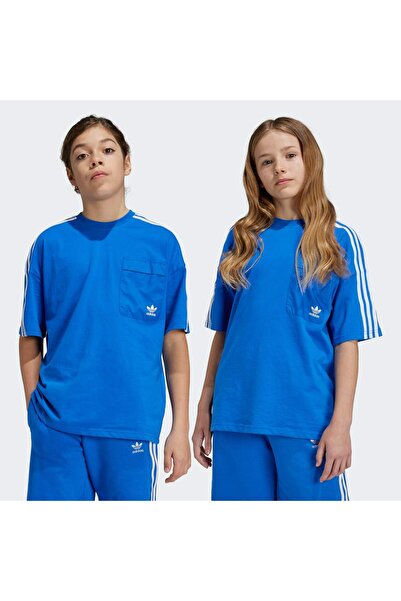 adidas Ix9993-C Adidas T-Shirt &Children's T-Shirt Blue