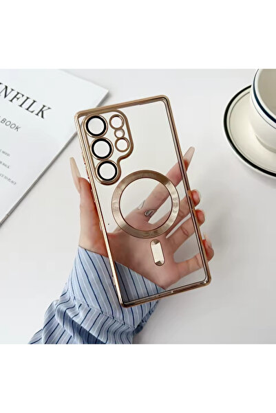 TEKNOMODA Samsung Galaxy S25 ULTRA Kılıf Kamera Lens Korumalı Renkli Magsafe ...