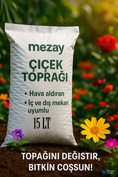mezay Torf Iç Ve Dış Mekan Çiçek BİTKİ Toprağı